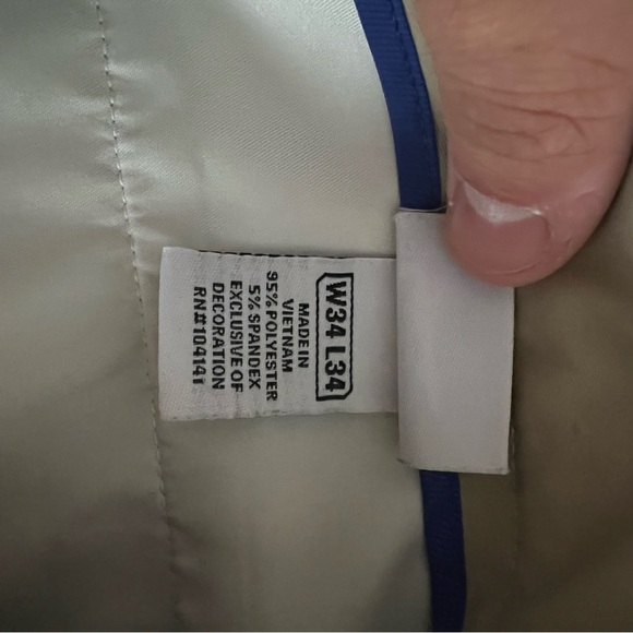 Slazenger Khaki Golf Pants - Picture 5 of 5